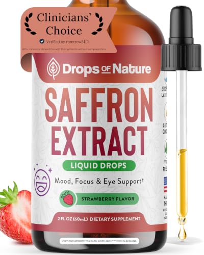 Drops Of Nature Saffron Supplements