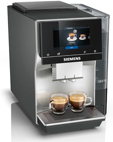 Siemens EQ700 Classic Fully Automatic Coffee Machine, Large Colou...