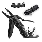[page_title]-ZIMZIM Multi-Tool Taschenmesser, 5 in 1 Multifunktions-Taschenwerkzeug mit Dosenöffner Flaschenöffner Klappmesser und Schraubendreher, Multifunktionaler Taschenmesser