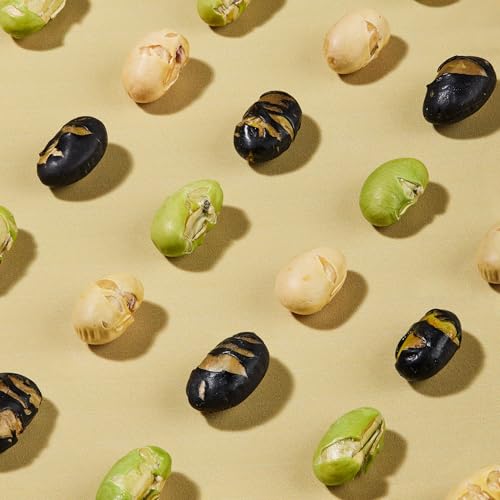 Image of BIG PANTRY Protein Beans Mix, Roasted Soyabean, Edamame and Black Beans, High Protein Vegan Snack, 150g