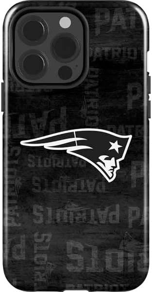 Skinit Impact Phone Case Compatible with iPhone 14 Pro - Officially Licensed NFL New England Patriots Double Vision Design