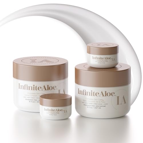 InfiniteAloe Complete Skin Care, Aloe Vera Powered Face and Body Cream for Dry...