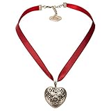 Länge Trachten Halskette: ca. 40 cm + 7 cm Verlängerungs-Kette, Anhänger Trachtenherzerl: ca. 3 x 3 cm