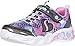 Skechers Sweetheart Lights, Sneaker, Black & Multi Sparkle Mesh/Trim, 35 EU