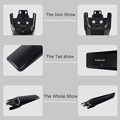 Lingqi Racing Modified Extended Longer Rear Fender Fit To Sur-Ron Light Bee X And S. Extra Long Dirt Pit Mudguards For Surron. #TOP6