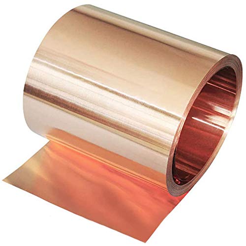 Résistance à la corrosion exceptionnelle pour cette tôle de cuivre pur 0.4mm en rouleau