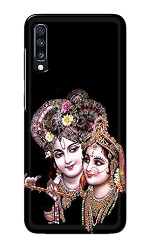 Image of PRINTFIDAA� Printed Hard Back Cover Case for Samsung Galaxy A70 | Samsung Galaxy A70s Back Cover (Radha Krishna) -2808