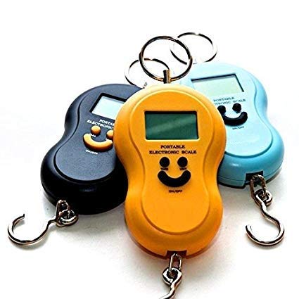 IGADG- MAKING LIFE SIMPLE Durable 40 kg Smiley Weighing Scale for Home, Kitchen and Travel - Random
