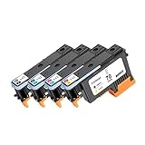 70 Printhead C9404A C9405A C9406A C9407A C9408A C9409A C9410A Print Head .Compatible With HP Designjet Z5200 Z5400 Z2100 Z3100 Z3200(70 Printhead 1SET)