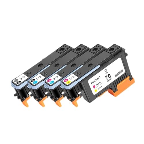 70 Printhead C9404A C9405A C9406A C9407A C9408A C9409A C9410A Print Head .Compatible With HP Designjet Z5200 Z5400 Z2100 Z3100 Z3200(70 Printhead 1SET)
