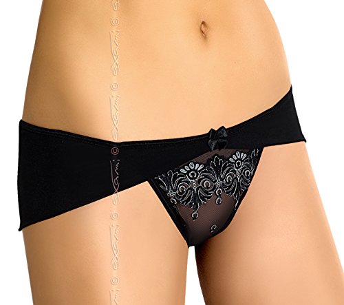 Preisvergleich Produktbild Axami Frauen Slip V-5133 Bell Schwarz Medium