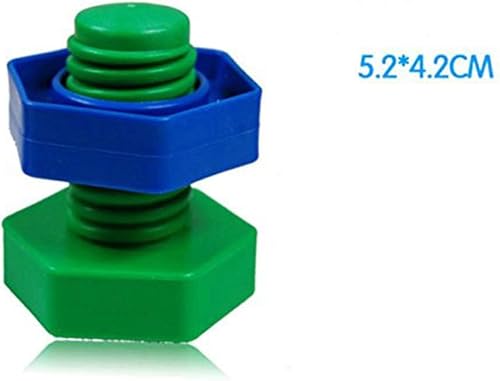 Miniatura 4 de 32 piezas de tuercas y pernos jumbo, terapia ocupacional autismo, juguete de tuercas gigantes, juguete de tuerca de tornillo, juguete de tornillo,