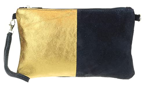 Pochette deux tons métalliques pour vos soirées et mariages