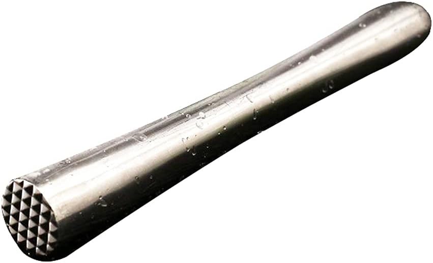 HUATEEN Cocktail Stampfer Edelstahl - Bar Stößel Für Mojito, Limetten & Kräuter