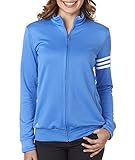 adidas Womens climalite 3-Stripes Pullover A191 -OASIS/ WHITE M