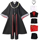 Eykug The Ancient Magus Bride Elias Cosplay Costume for Adult Elias Ainsworth Outfit Cloak Shirt Vest