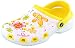 Brandsseller, zoccoli e pantofole da donna, in diversi colori e modelli, nelle misure 36–41, Giallo (giallo/bianco), 41 EU