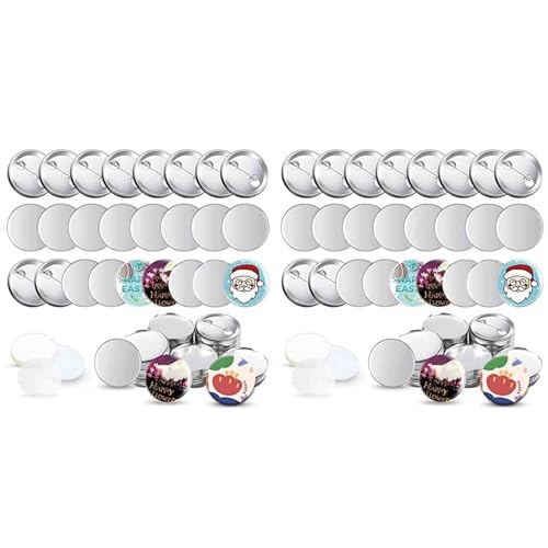 Pièces de boutons ronds 58mm en métal pour presse à badge