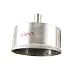 uxcell Glass Plate Silver Tone Diamond Tipped Hole Saw 65mm