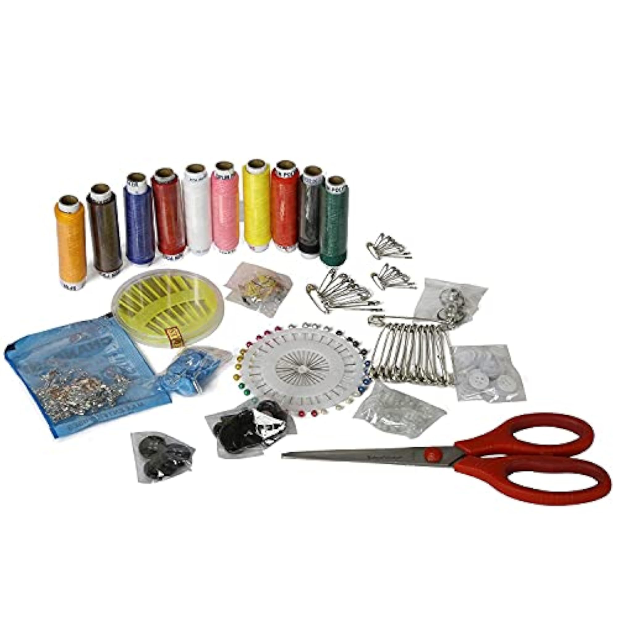 237 PCS Needle and Thread Box Set for Sewing Machine