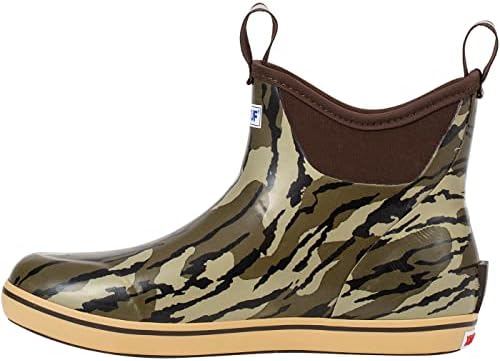 Xtratuf Men's Ankle Deck Boat Fishing Boots, Bottomland Original, 10