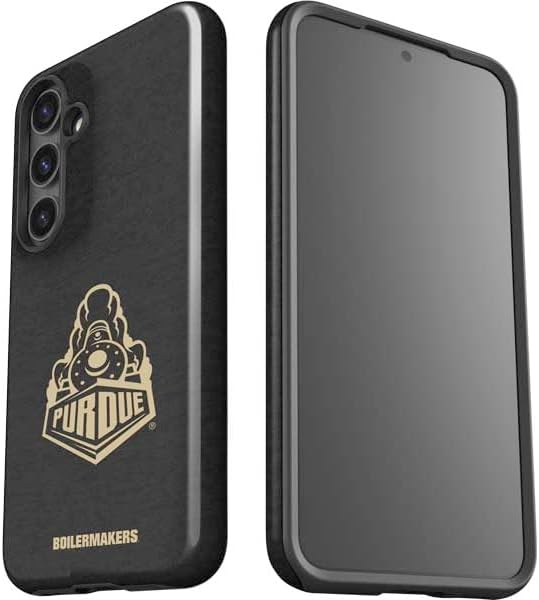 Skinit Impact Phone Case Compatible with Galaxy S24 Plus - Officially Licensed Purdue University Signature Logo Design