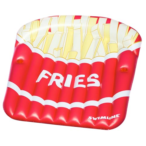 SWIMLINE | Inflatable Pool Float for Adults | French Fries Lounger Raft