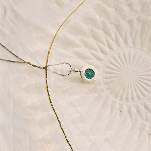 Collier cristal vert pour femme idéal pour illuminer vos soirées - 5