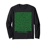 Die Zahl Pi | To be continued | Mathe Design Langarmshirt