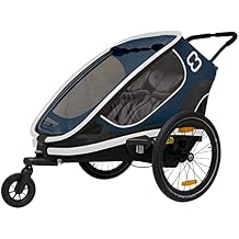 Hamax Outback Two Seat Reclining Multi-Sport Child Bike Trailer + Stroller Jogger Wheel Sold Separately