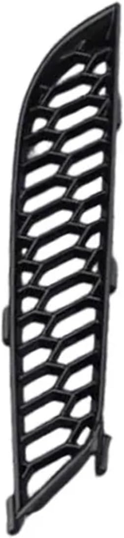 Car Front Lower Bumper Fog Light Grille Grill Cover Frame Silver Trim Only For Audi A6 A7 Upgraded To RS7 RS6(FRP and carbon fiber)