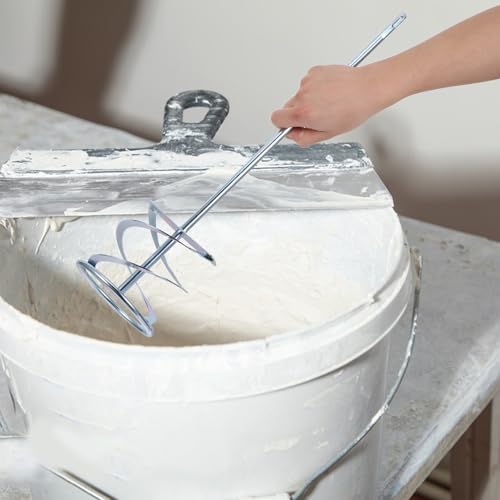 Mélangeur pour perceuse double spirale 52 cm accessoire pour malaxer le béton - 6