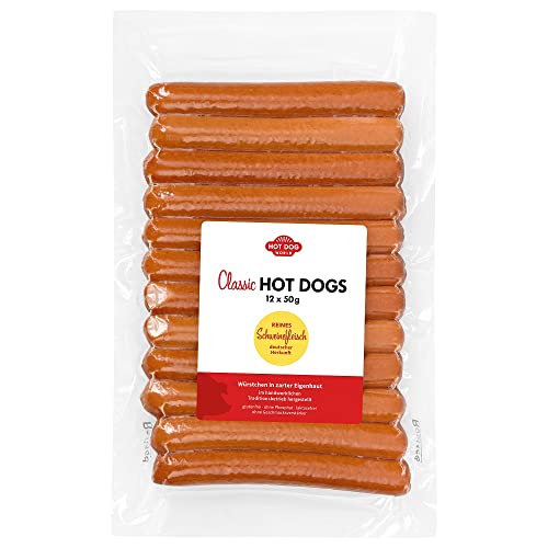HOT DOG WORLD - Hot Dog Würstchen 12 x 50g Cover