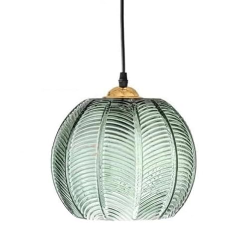 Lámpara de techo colgante de vidrio de 25 cm para decoración en pasillo