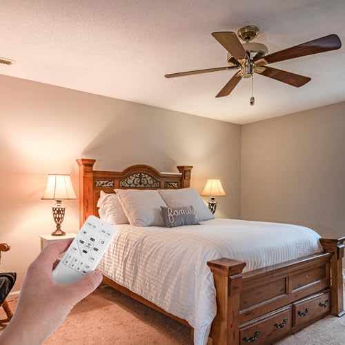 Controlador de ventilador de techo con luz para apagar sin levantarse 6