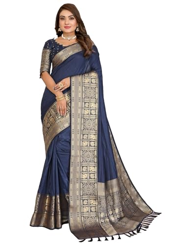 Sari de mariage tissu de soie Dola broderie Zari vêtement traditionnel 13943