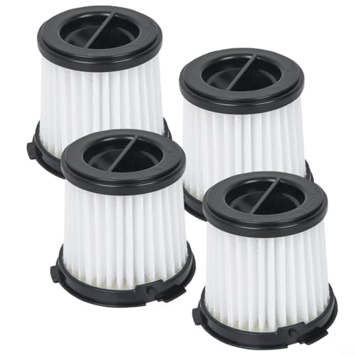 2/4 Pack Vacuum Cleaner WA6077 HEPA Filter Washable Filter Set For WORX WX030/WX030.9 CUBEVAC Vacuum Cleaner Spare Part(4 PACK)