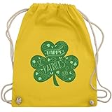 Das mit Statement und Kleeblatt verzierte Motiv eignet sich optimal zu St. Patrick's Day und ist ein Muss für alle Babys