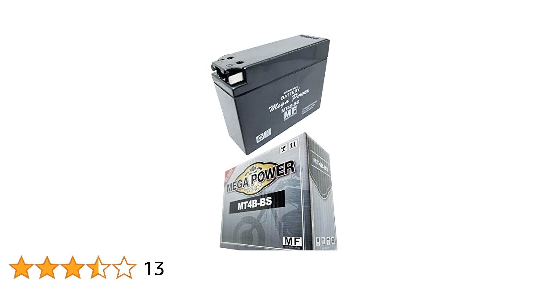 MEGA POWER MB12A-A バッテリー 2個 MEGA POWER MB12A-A バッテリー 2個