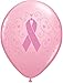 Pioneer Balloon Company 50 Count Breast Cancer Awareness Latex Balloon, 11", Pink