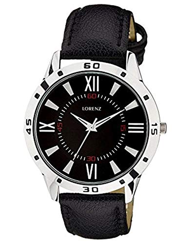 LORENZ Black Dial Mens Analog Watch | MK-1016A (B06ZYBTDR5) Amazon Price History, Amazon Price Tracker