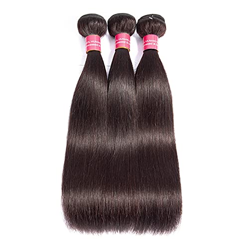 Extensions cheveux humains péruviens vierges raides contre le manque de volume