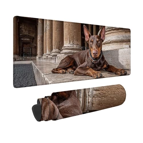 Tapis de souris gamer XXL 1500x800mm antidérapant noir pour PC
