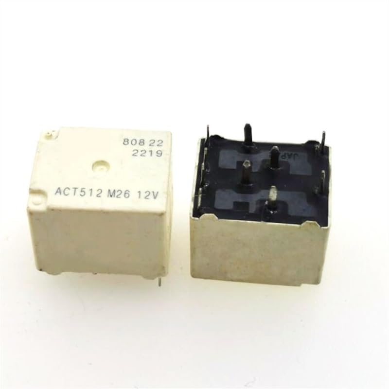 Relais 12V DC12V ACT512 M26 lot de 5 pour intégration domotique