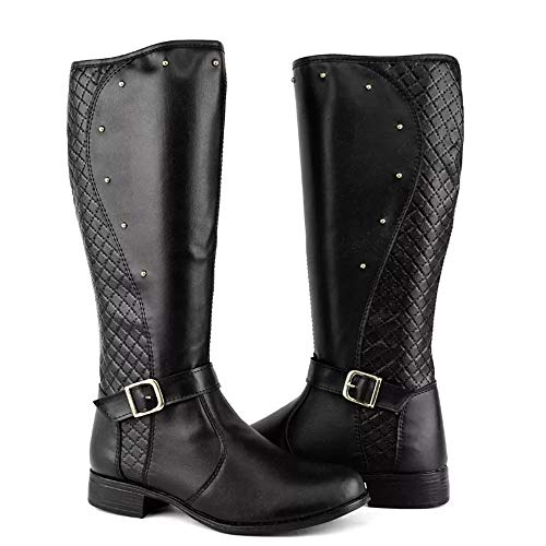 Sapatênis Casual Feminino Fivela BM Brasil Preto