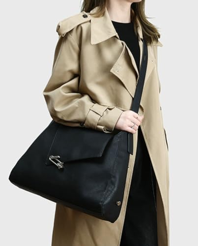 Womens Fashion Tote Bag Vegan Leather Shoulder Crossbody Purse Large Handbags Designer Satchels with Adjustable Strap3