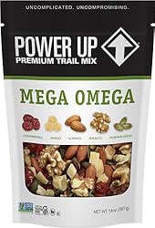 Power Up Trail Mix, Mega Omega Trail Mix, Non-GMO, Vegan,