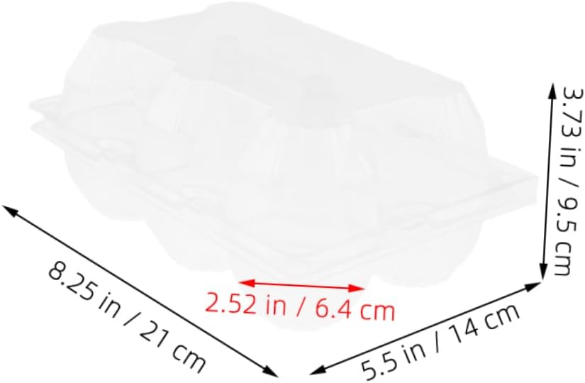 MAGICLULU 15pcs Goose Holder Carton Slots for Refrigerator Storage for Home and Supermarket Use