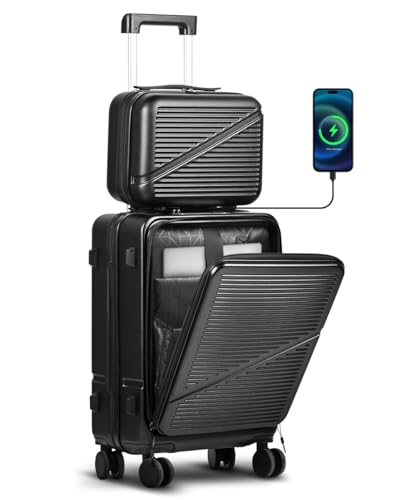 FOGFLY Hard Shell Spinner Suitcase