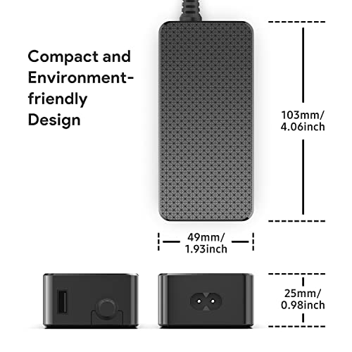 Taifu 50W 13.05V 3.83A Battery Charger & Ac Cable Replacement For Dji Mavic Mini Charger, Dji Mavic Pro/Mavic Pro Alpine/Mavic Pro Platinum Rc Drone Included Power Supply Cord With 5V Usb Port #TOP7